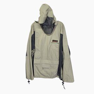 Bushline Pullover Bug Jacket L Hooded Mesh Hiking Utility Gorpcore